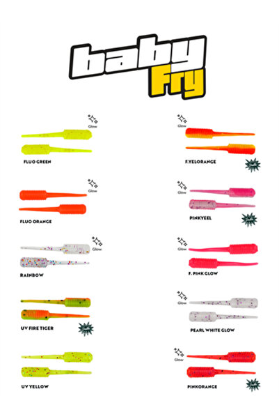 Fujin Baby FRY 2,7cm LRF Silikon Yem
