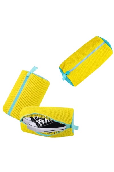 QUANDES Set de 3 saci de spălat încălțăminte pentru toate tipurile de încălță...