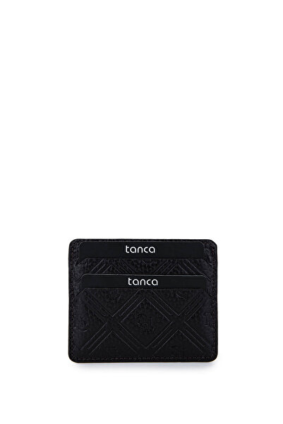 Tamer Tanca Men's Genuine Leather Brown Card Holder