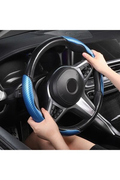 Avex Σετ 2 διακοσμητικών τιμονιού, φινίρισμα CARBON BLUE, μέγεθος universal