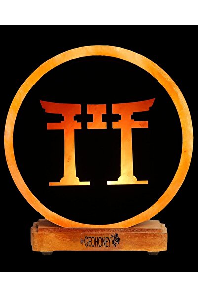 Geohoney Himalayan Salt Lamp - Shinto Sign GH-CSL-046