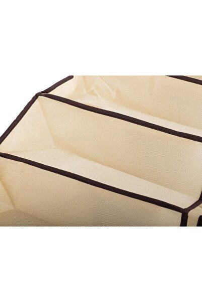 zola Οργανωτής, κρεμ, με 5 διαμερίσματα, κλείσιμο με velcro, 30x15x70 εκ.