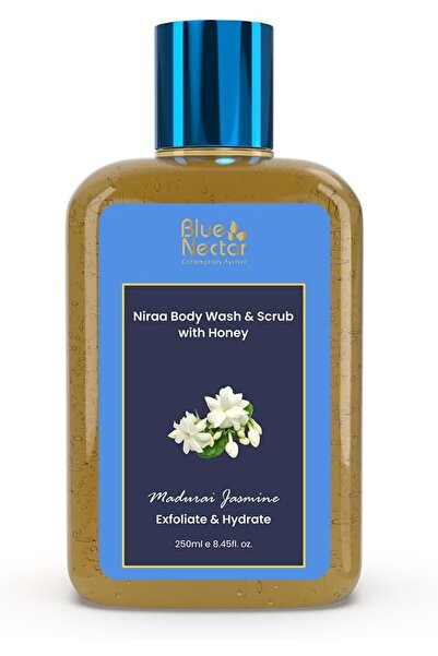 Blue Nectar غسول ومقشر للجسم (ياسمين مادوراي، 250 مل)