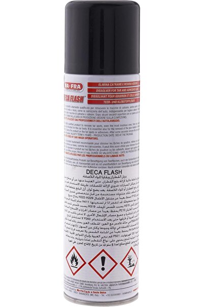 MAFRA Deca Flash 250 ml Spray - Removes Asphalt and Adhesive Residues, Safe on All Surfaces