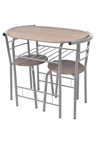 vidaxl Set mobilier bar pentru mic dejun, MDF