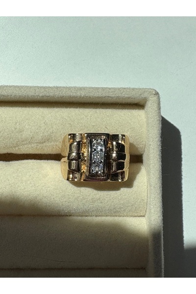 BERFACCESSORIES Jewelry Square Ring