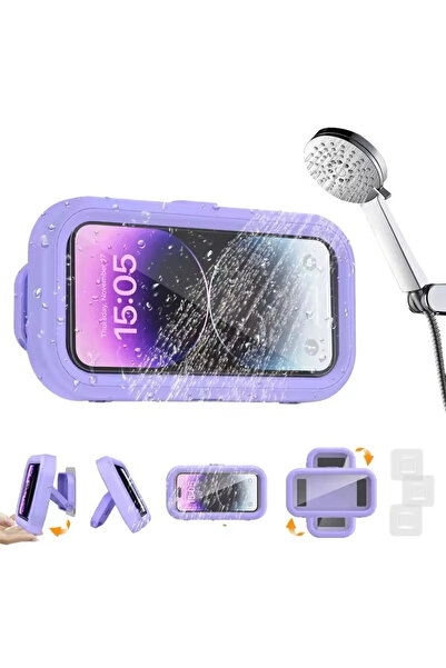 Olinza Shop Su Geçirmez Telefon Kabı Hareketli Telefon Tutucu Duş İçi Suya Da...