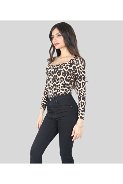 MQ بودي سوت كم طويل نقش الفهد