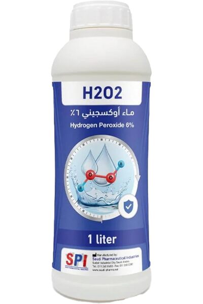 SPİ بيروكسيد الهيدروجين 6% 1 لتر