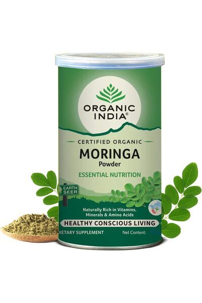 Organic India Moringa Powder 100 Gram Pack