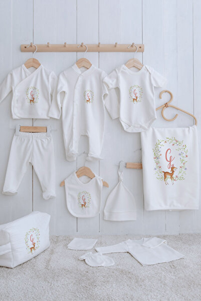 Tuğba Kuğu Organic 11-Piece Hospital Release - Little Deer Series - Letter g