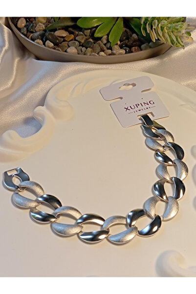 XUPING JEWELRY سوار فيريكا فضي اللون