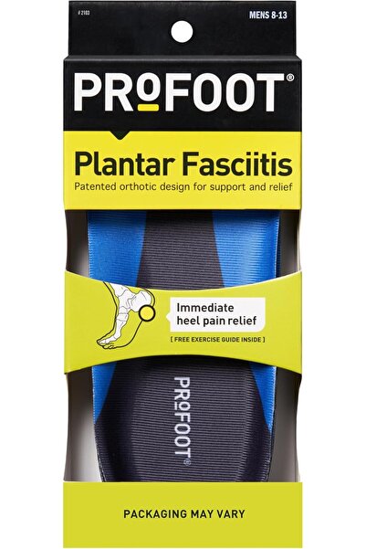 PROFOOT نعل داخلي تقويمي لعلاج التهاب اللفافة الأخمصية وآلام الكعب، مقاسات ال...