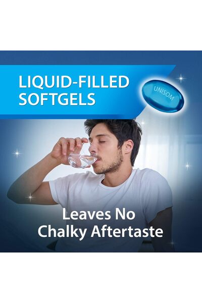 Unisom Nighttime Sleep-Aid Gels, Diphenhydramine HCI 50 mg, 100 Count