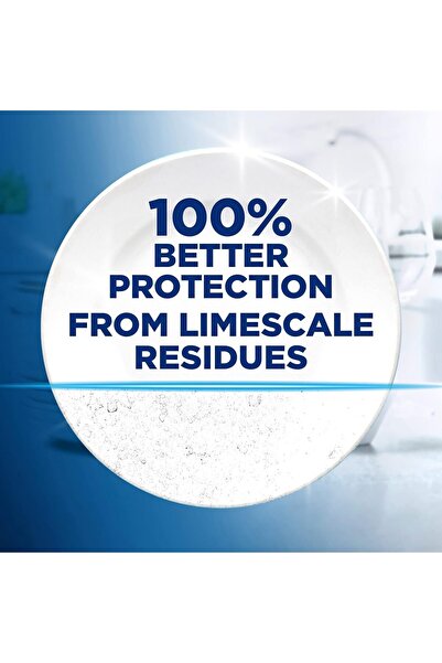 Finish Dishwasher Detergent Rinse Aid Liquid Lemon 400ml + Dishwasher Salt - 2 Kg