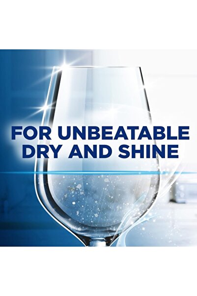 Finish Dishwasher Detergent Rinse Aid Liquid Lemon 400ml + Dishwasher Salt - 2 Kg