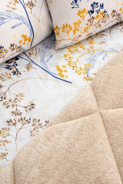 Formeya Nordelle Single Wellsoft Quilt Sleeping Set Single Sleeping Set with Elastic Sheet + Pillowcase