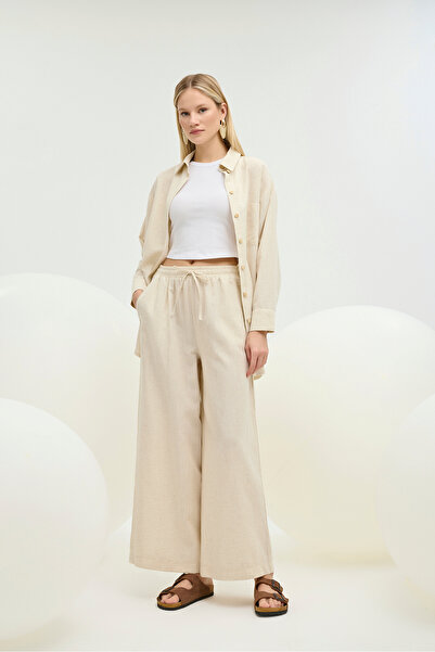 GİZZEY 21401 SET PANTALONI CU BUTONI PENTRU FEMEI