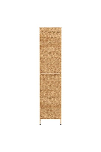 vidaxl Room Divider 5-Panel 205x180 cm Water Hyacinth