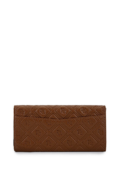 Tamer Tanca Women's Genuine Leather Tan Wallet