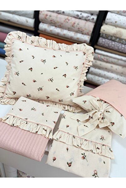 GAYE EV TEKSTİLİ طقم غطاء لحاف للأطفال مصنوع من القطن بنسبة 100%