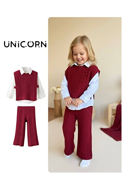 ÇOCUK GİYİM MERKEZİ GIRL Knitwear Suit