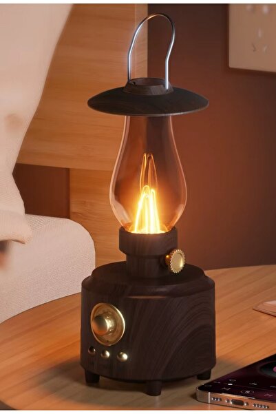 JUNGLEE C210 BLUETOOTH HOPARLÖR NOSTALJİK GAZ LAMBASI GÖRÜNÜMLÜ AMBİANS RETRO...