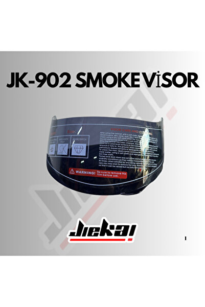 JİEKAİ ÇENE AÇILIR KASK SMOKE-FÜME VİZÖR (KASK DEĞİLDİR)