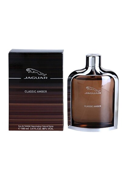 Jaguar عطر كلاسيك أمبر أو دي تواليت 100 مل للرجال7640111493389