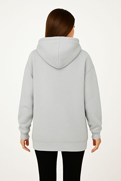 DEEP BEACH oversized Φούτερ Unisex με με κουκούλα τσέπες καγκουρό