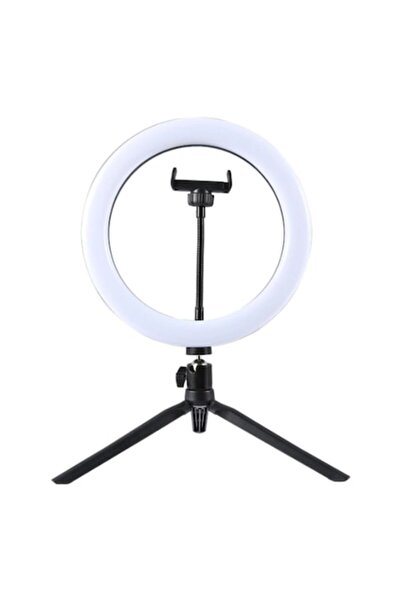 selling depot Lampă circulară cu inel luminoasă 20 cm (8") LED, USB, 3 moduri...