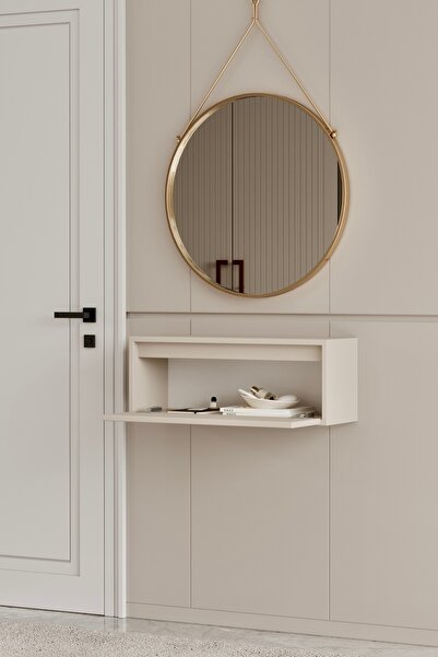 moldesan Noir Bej MDF Duvara Monte Dresuar 70 cm