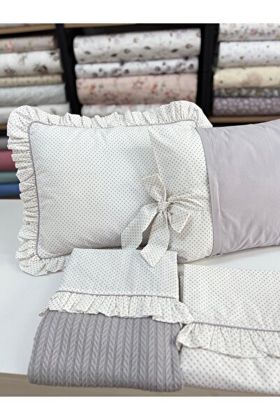 GAYE EV TEKSTİLİ طقم غطاء لحاف للأطفال مصنوع من القطن بنسبة 100%