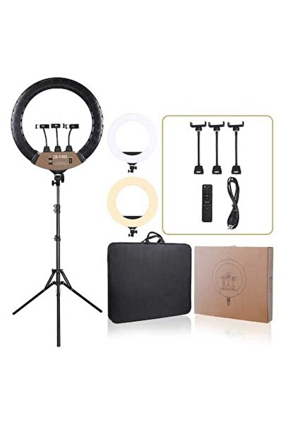 selling depot Inel luminos LED 56 cm (22") – lumină rece/caldă, reglabil inte...