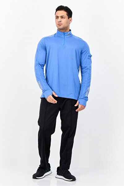 adidas Men Sportswear Fit Long Sleeves Training Sweatshirts, Blue
