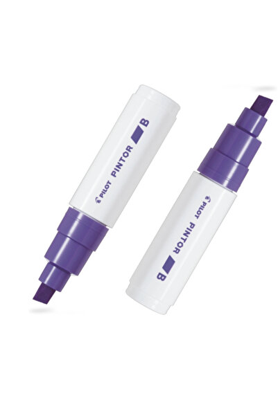 Pilot قلم رصاص (ب) بطرف مقطوع أرجواني (قطعتان)