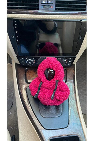 Genel Markalar Vites Hoodie-araç Vites Poları-Peluş vites poları-Kırmızı - Ar...