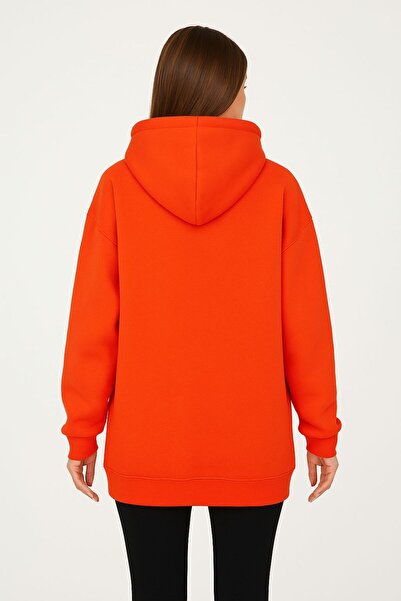 DEEP BEACH oversized Φούτερ Unisex με με κουκούλα τσέπες καγκουρό