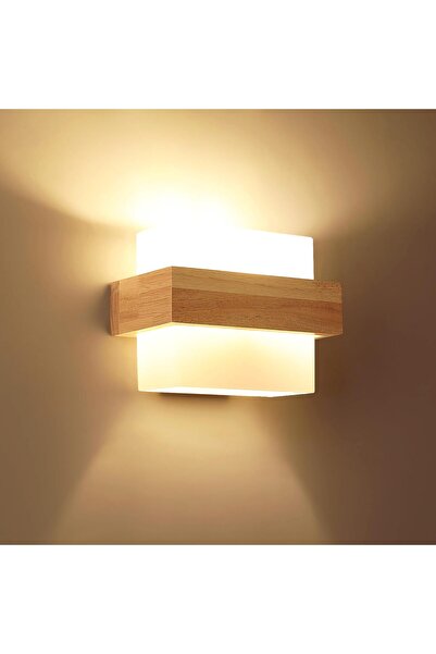 OEM Lampă de interior Toolight din lemn, vintage, reglabilă E27, temperatură ...