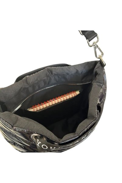 YOURHANDBAGS Siyah Luz Çanta S