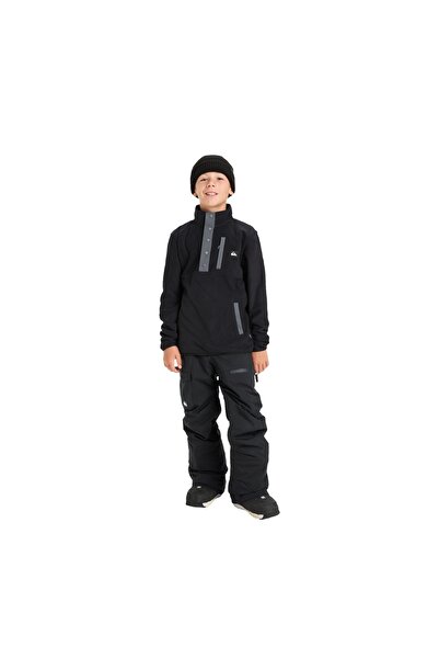 Quiksilver No Destination Hz Youth Boys' Black Fleece Jacket