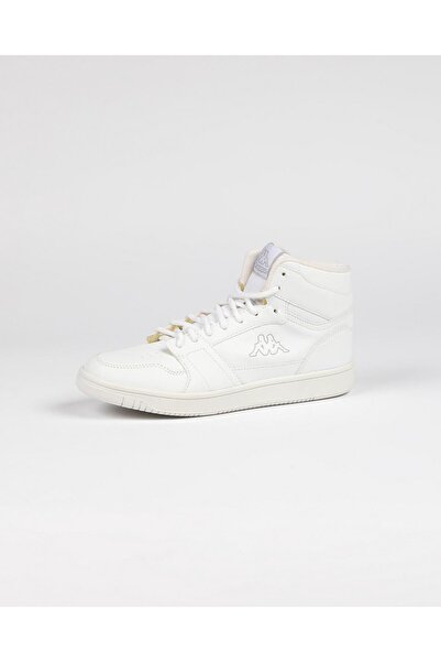 Kappa 361G12W001 Logo Basil Md Unisex Casual Sports Shoes White