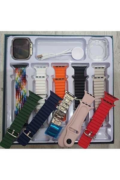 JUNGLEE 10 KORDONLU AKILLI SAAT KORUMA KILIFI HEDİYELİ BLUETOOTH TELEFON GÖRÜ...