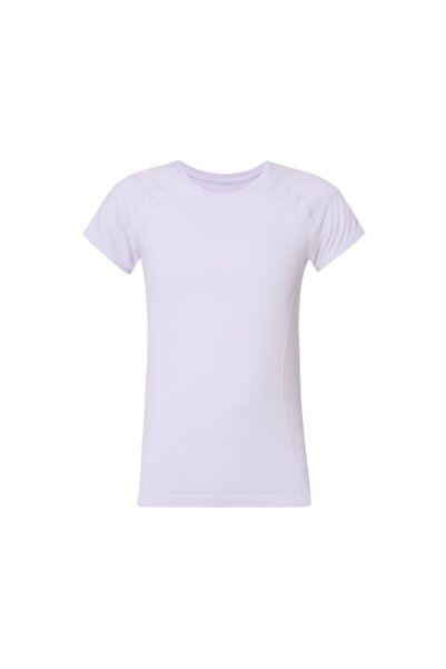 Sweaty Betty Athlete Seamless Workout T-Shi Women's Blue Fitness T-Shirt