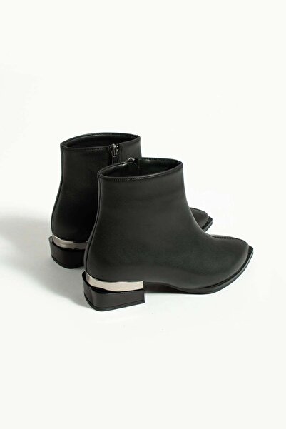 Alphus Γυναικείες κομψές μπότες Serrace με γαλβανισμένο τακούνι