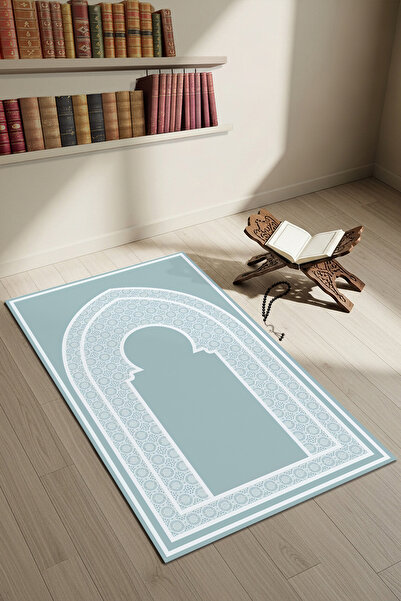 Etnik Dekor Blue Peace Prayer Rug