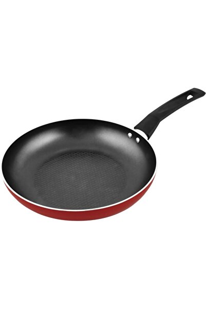 Prestige Safe Cook Non-Stick Aluminum Frying Pan - 26 cm - Red