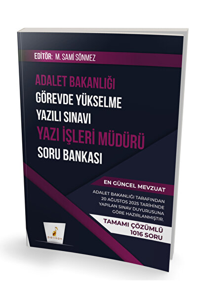 Genel Markalar GYS Adalet Bakanlığı Görevde Yükselme Yazılı Sınavı Yazı İşler...