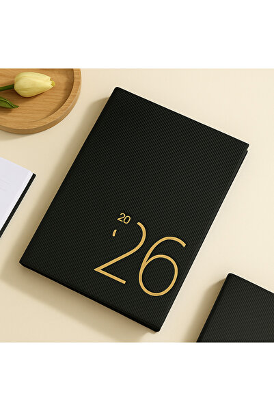 OEM Agenda 2026 – Eleganta neagra cu accente aurii