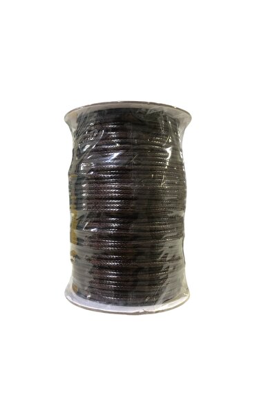 Chuva Waxed Korean Cord 1.5 mm – 100 Meters Shiny and Durable Jewelry & Macrame Cord Brown